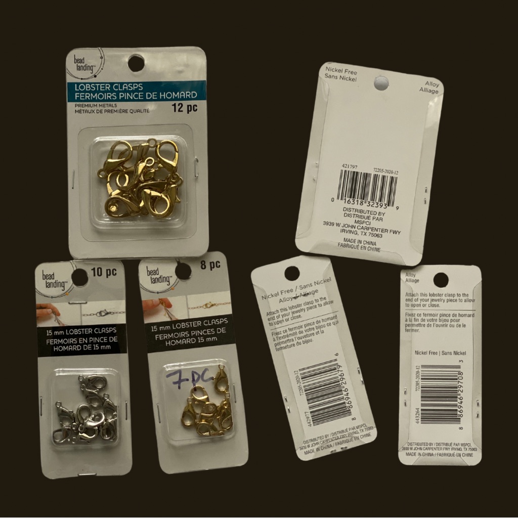 Bead Landing Nickel Free Lobster Claps For Necklaces And Bracelets